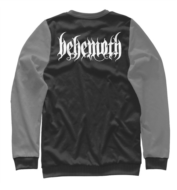 Женский свитшот с изображением Behemoth цвета Белый