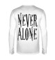 Мужской лонгслив Never alone
