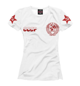Женская футболка Символика СССР
