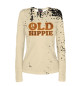 Женский лонгслив Old Hippie Peace Sign