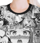 Футболка для девочек Ahegao classic