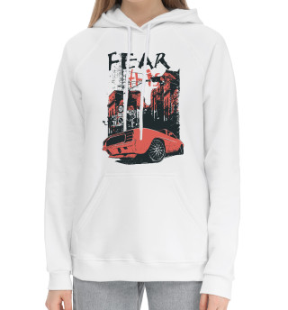 Женский хлопковый худи Fear This