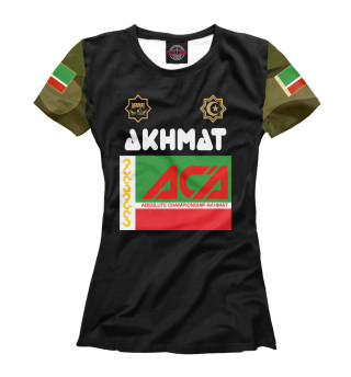 Женская футболка Akhmat