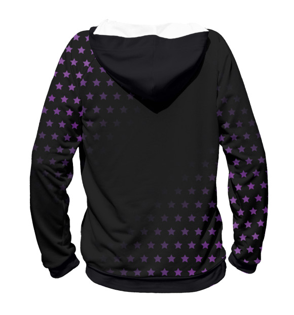 Женское худи с изображением Ирина с очень большой буквы цвета Белый