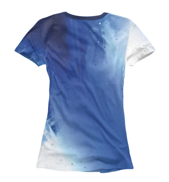 Футболка для девочек с изображением Nasa / Наса цвета Белый