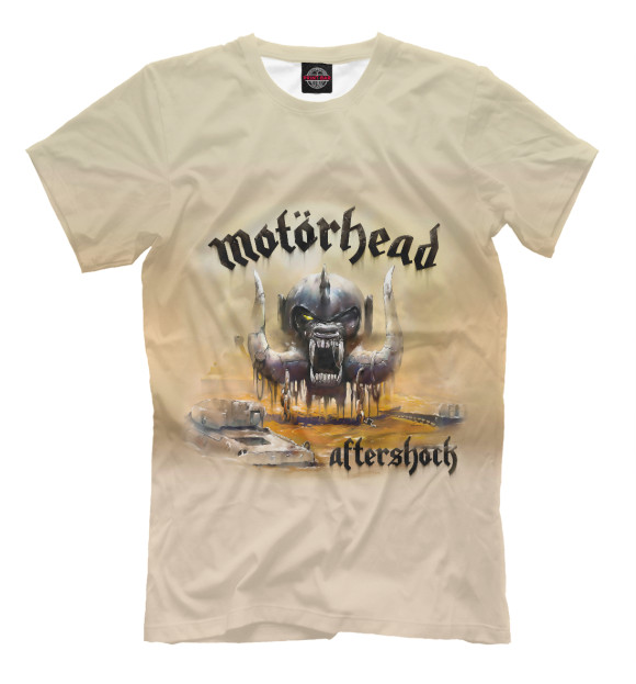 Мужская футболка с изображением Motorhead цвета Белый