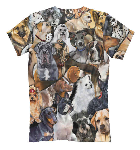 Мужская футболка с изображением Собаки | Doge цвета Белый