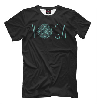 Мужская футболка Йога