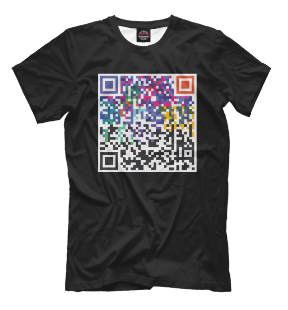 Футболка для мальчиков с изображением Color Code цвета Белый