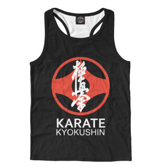 Мужская майка-борцовка Karate Kyokushin