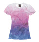 Женская футболка Акварель (Tie-Dye)