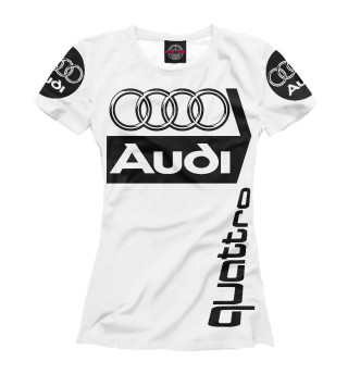 Женская футболка Audi