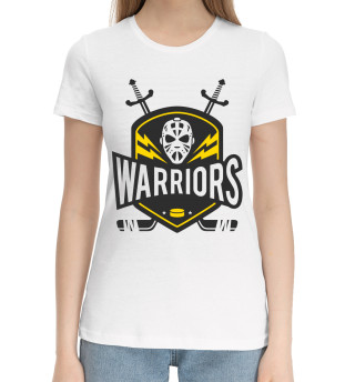 Хлопковая футболка для девочек Warriors