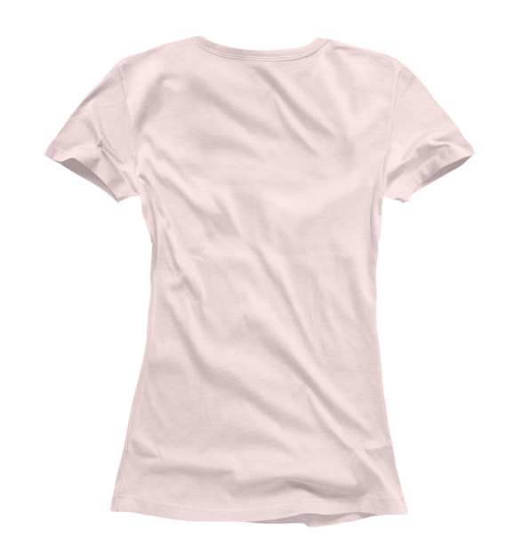 Женская футболка с изображением Among Us Pink цвета Белый