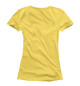 Женская футболка Буква растительная с счастьем