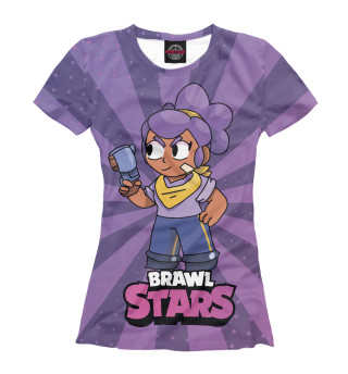 Женская футболка Brawl stars Шелли