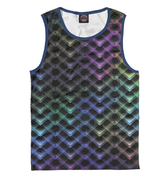 Майка для мальчика с изображением Abstract pattern цвета Белый