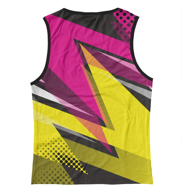 Майка для девочки с изображением Абстракция цвета Белый