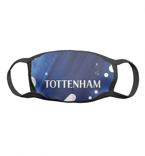 Маска тканевая с изображением Tottenham Hotspur цвета Белый