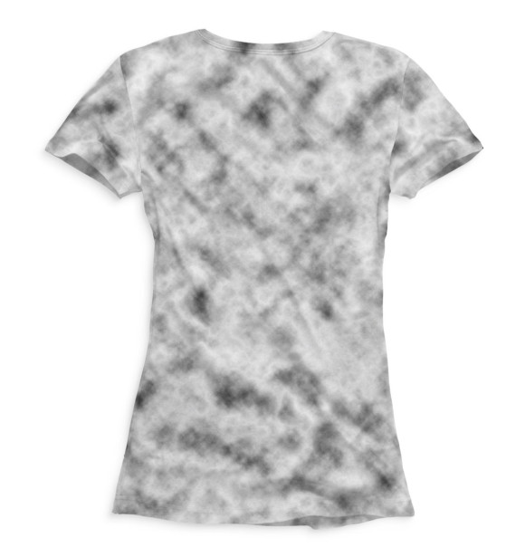 Женская футболка с изображением Как у Литвина светло серый цвета Белый