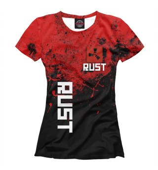 Женская футболка RUST | РАСТ