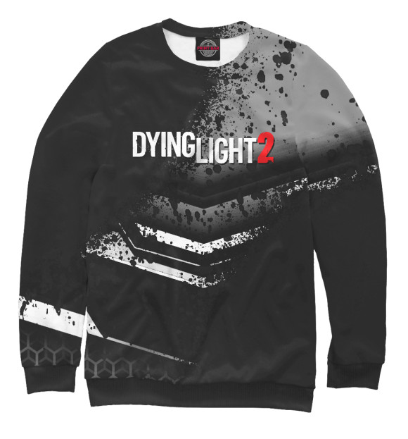 Свитшот для девочек с изображением Dying Light 2 цвета Белый