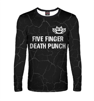 Мужской лонгслив Five Finger Death Punch Glitch Black