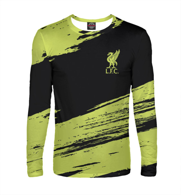 Мужской лонгслив с изображением Liverpool F.C. цвета Белый