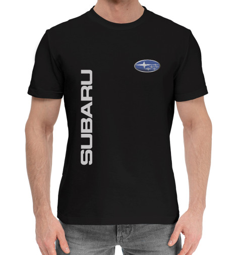 цена Хлопковые футболки Print Bar Subaru
