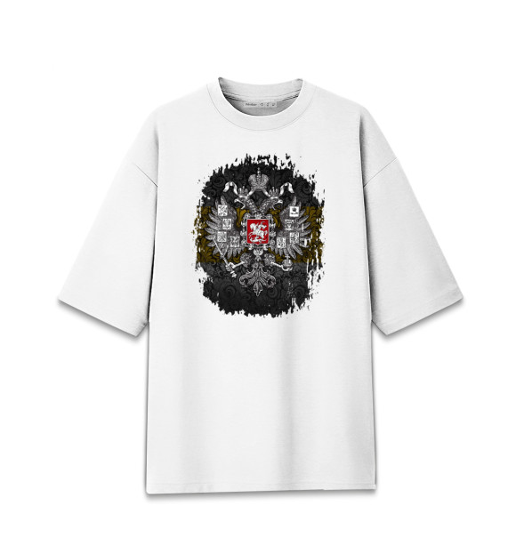 Женская футболка оверсайз с изображением Империя цвета Белый