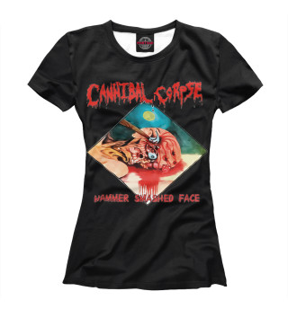 Женская футболка Cannibal Corpse