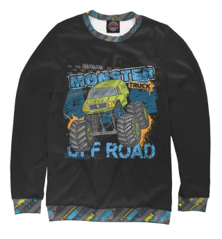 Мужской свитшот Monster truck 4x4