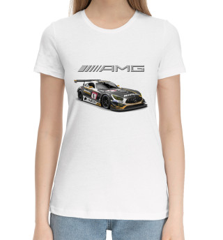 Хлопковая футболка для девочек Mercedes AMG Motorsport