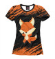 Женская футболка Лисичка / Foxy