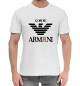 Мужская хлопковая футболка ARMЯNI