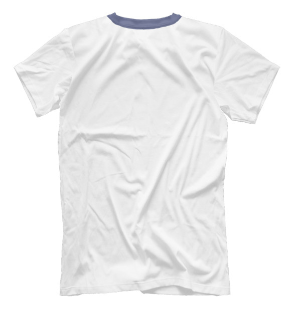 Мужская футболка с изображением SERTH 76 цвета Белый
