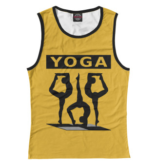 Майка для девочки Йога yoga