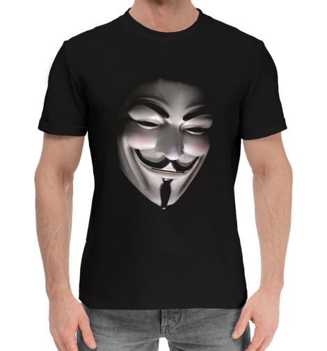 Хлопковые футболки Print Bar Анонимус