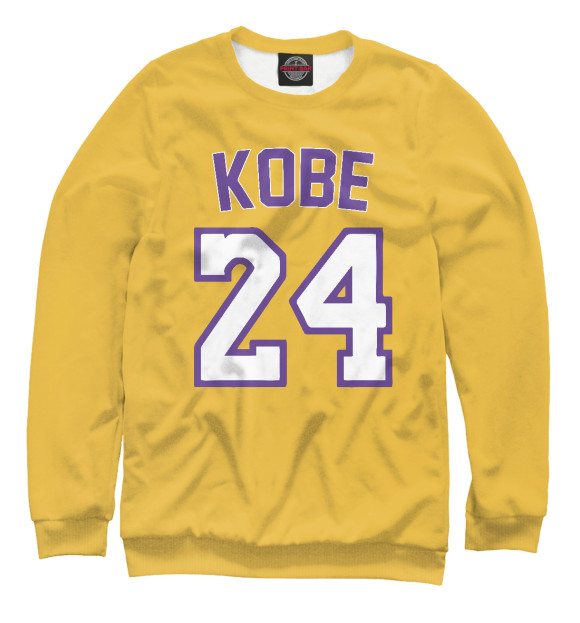 Мужской свитшот с изображением Kobe 24 цвета Белый