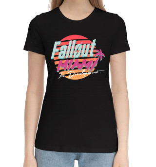 Хлопковая футболка для девочек Fallout Miami