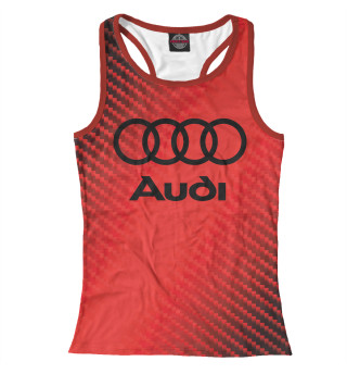 Женская майка-борцовка Audi / Ауди