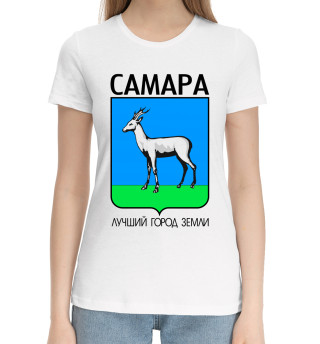 Хлопковая футболка для девочек Самара