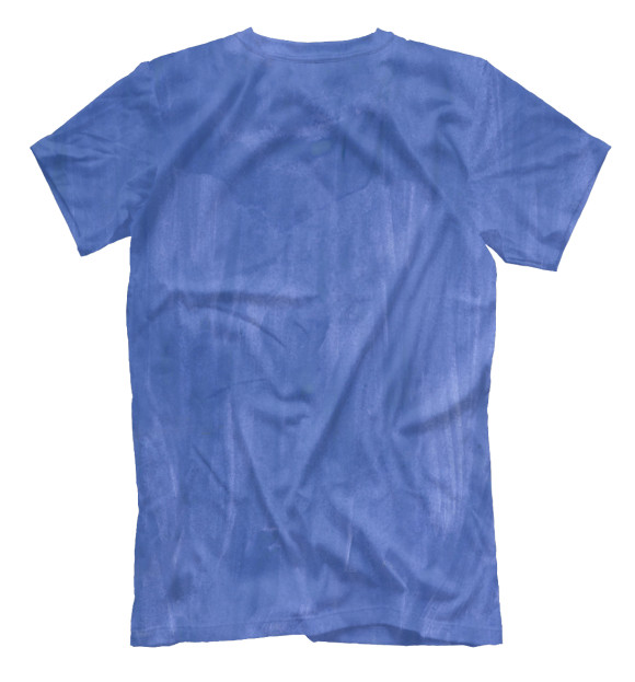 Мужская футболка с изображением Муми-тролли и комета цвета Белый