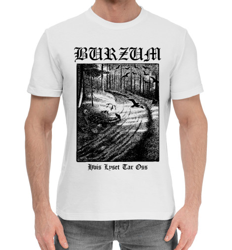 burzum burzum aske back on black lp Хлопковые футболки Print Bar Burzum