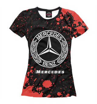 Женская футболка Мерседес | Mercedes