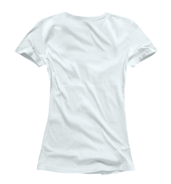 Женская футболка с изображением Этот пользователь любит Лу цвета Белый