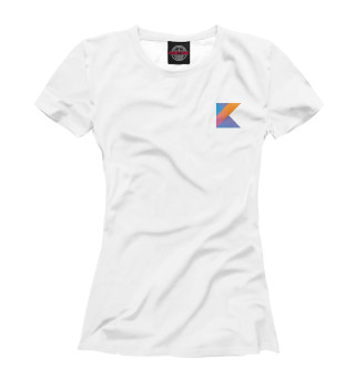 Женская футболка Kotlin Logo