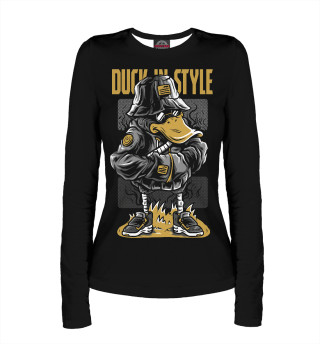 Женский лонгслив DUCK STYLE