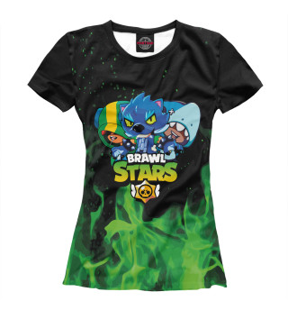 Женская футболка Brawl Stars trio