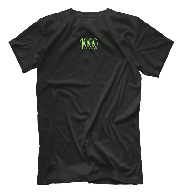 Мужская футболка с изображением ASOT 1000 T-SHIRT SLOGAN BL цвета Белый